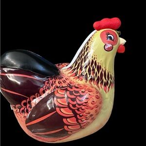 Egg laying Hen vintage toy in original box battery powered 1960